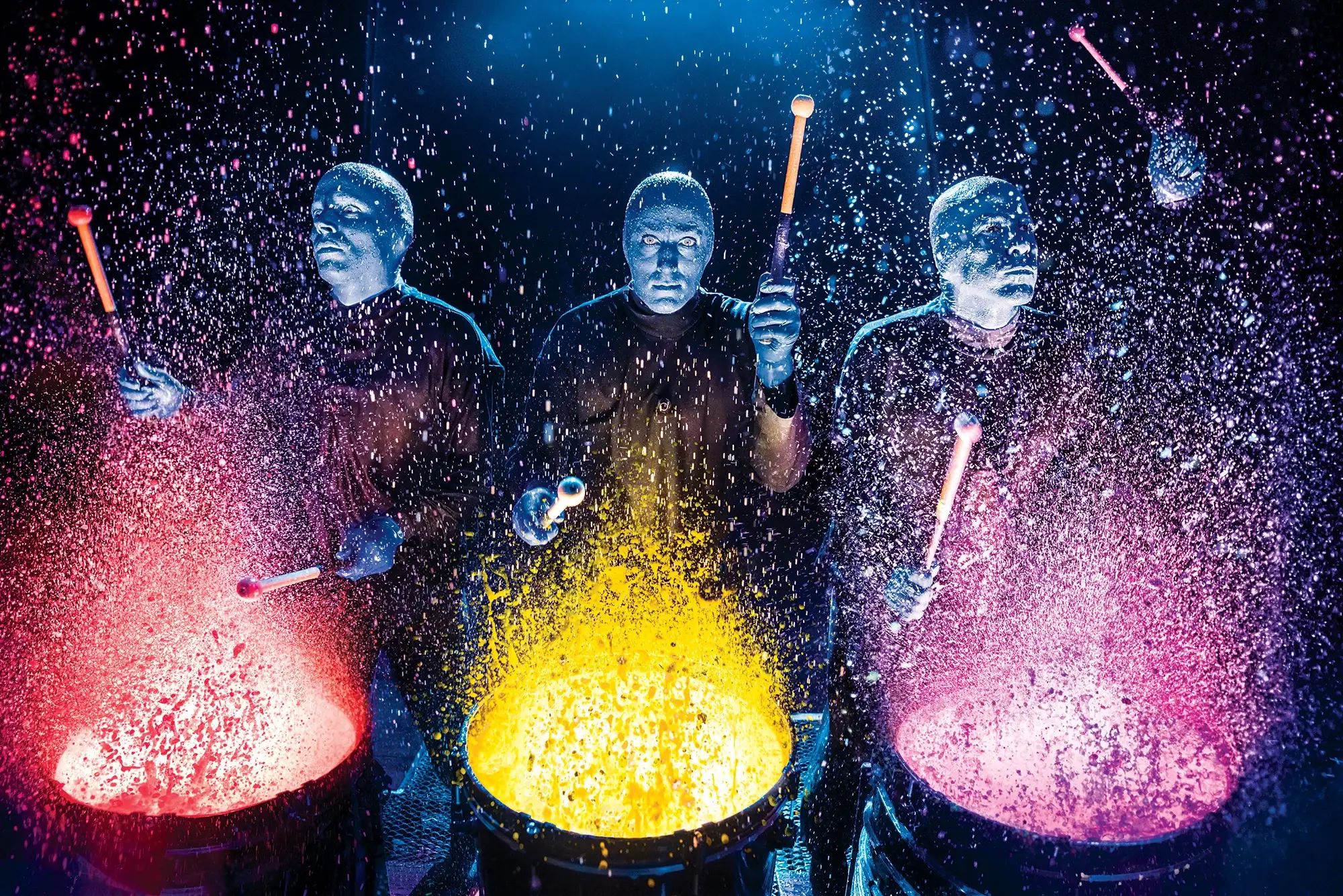 BLUE MAN GROUP - Szene